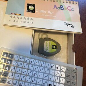 Cutting Up Font Cartridge by Cricut